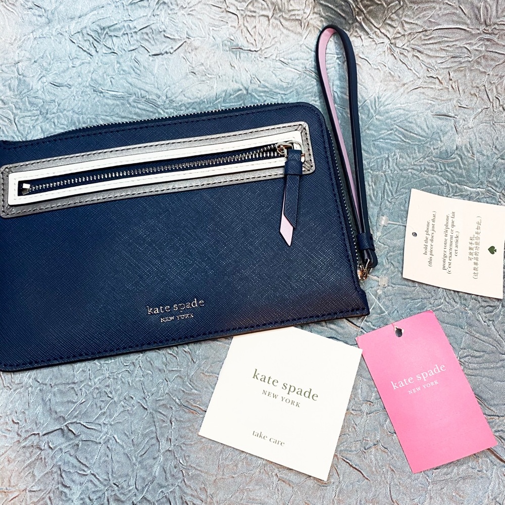 Kate Spade Reiley Shadow Anchor Medium L-Wristlet